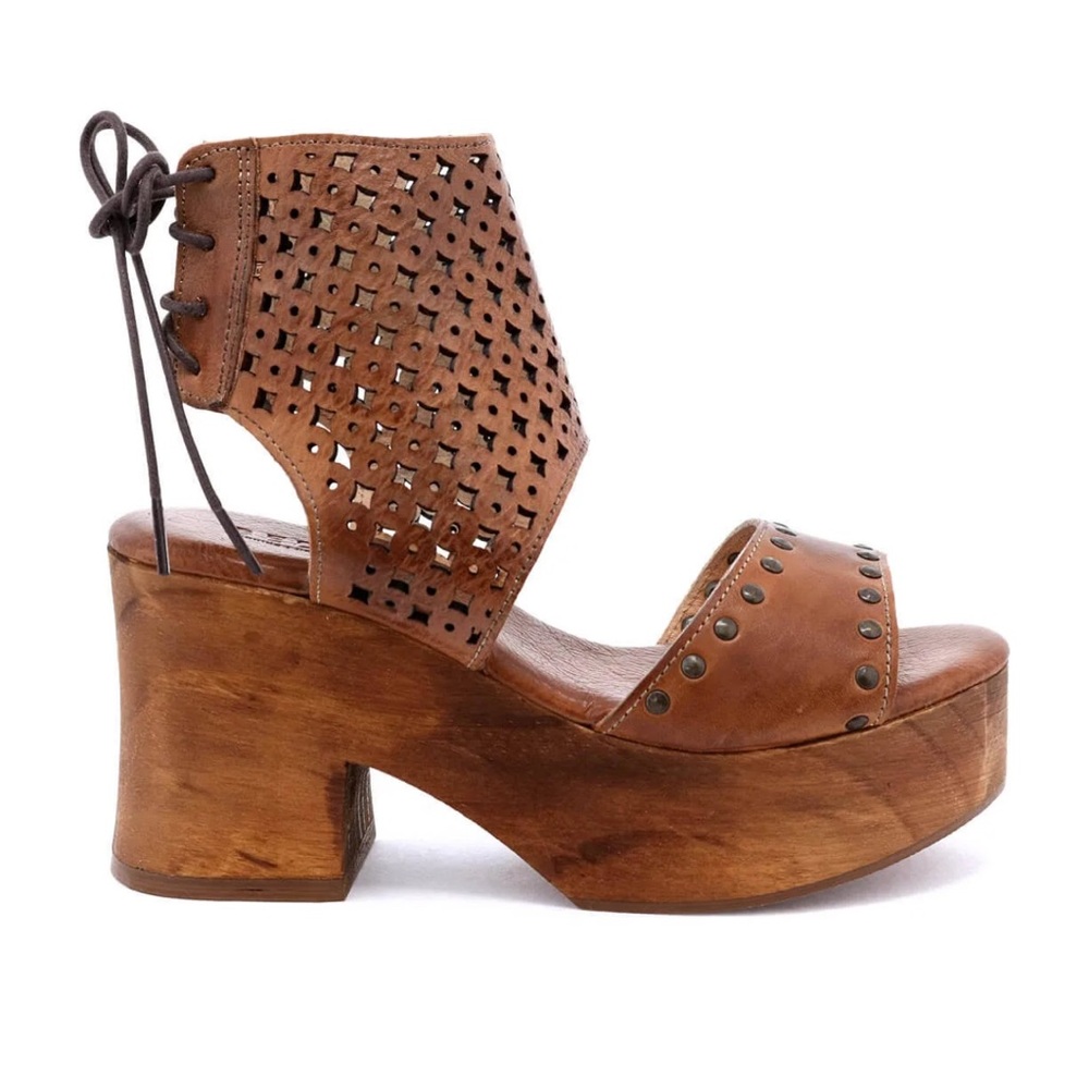 Bed Stu Mali Leather Wedge